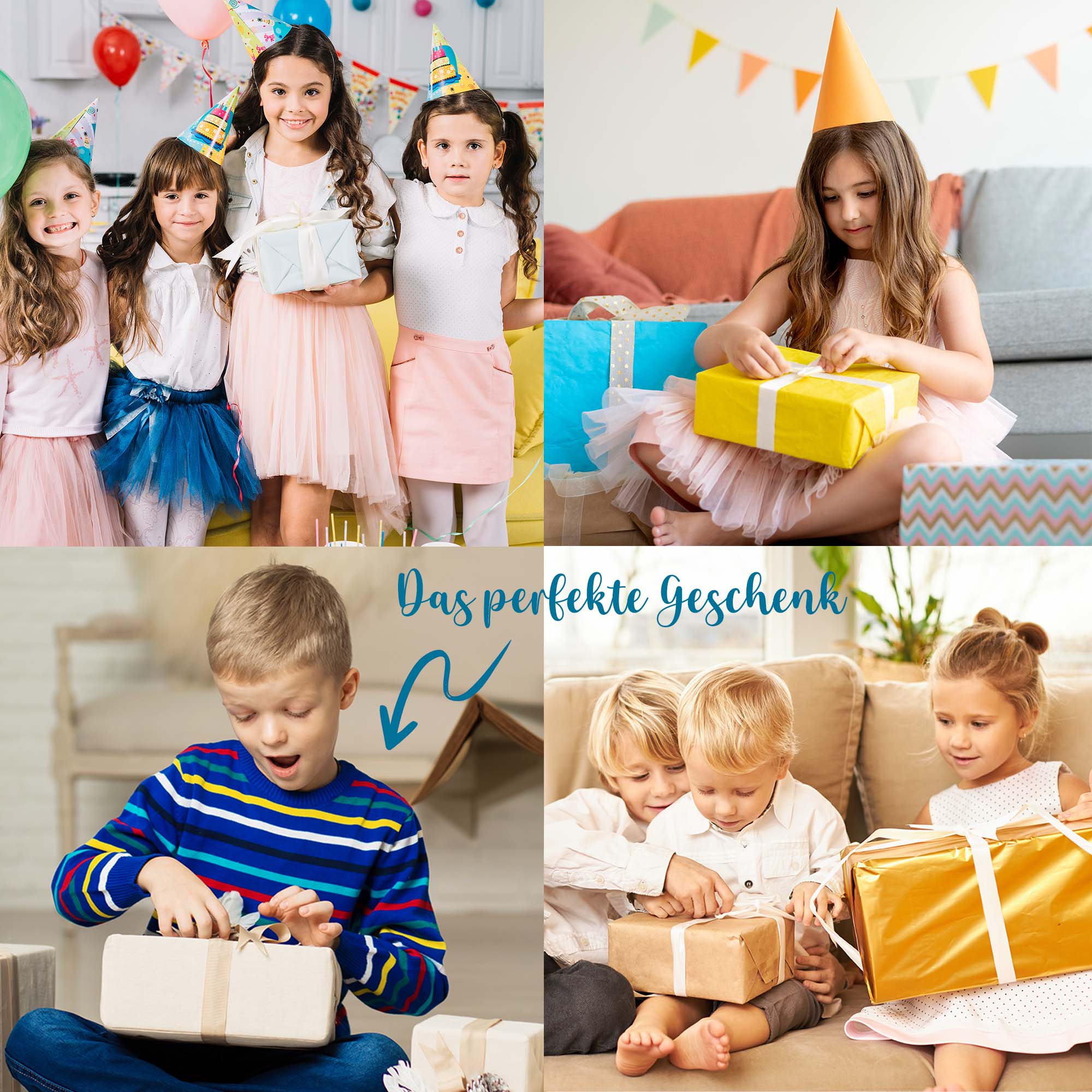Nachtlicht 3D LED - für Kinder - individuell personalisiert mit Tieren Geschenk